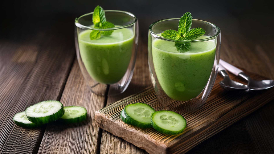 Rezeptbild für Gurken-Gazpacho