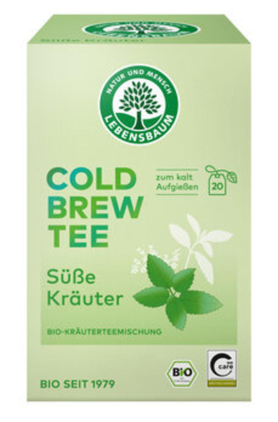 Produktfoto zu Cold Brew Tee, Süße Kräuter