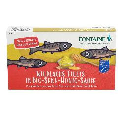 Produktfoto zu Wildlachsfilet Senf-Honig 200g