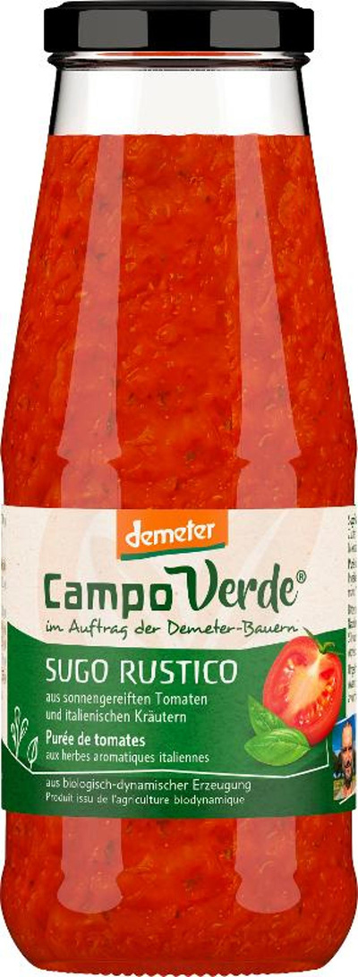 Produktfoto zu Sugo Rustico, Demeter (Glas)