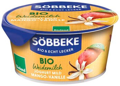 Produktfoto zu Joghurt Pur Bio Mango-Vanille 3,8% 150g