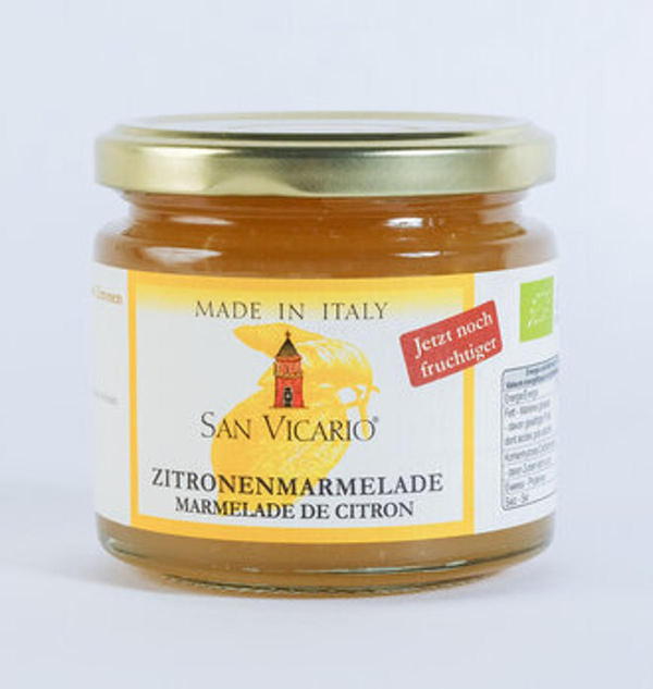 Produktfoto zu Zitronenmarmelade 240g