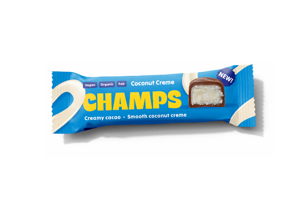 Produktfoto zu Coconut Creme Riegel - Champs Kokosriegel, vegan