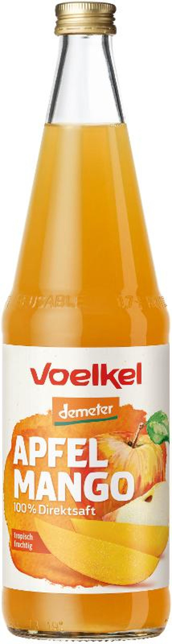 Produktfoto zu Apfel-Mango-Saft, 100% Direktsaft, 0,7l