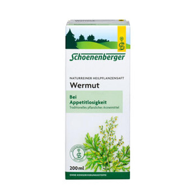 Produktfoto zu Wermut-Heilpflanzensaft 200ml