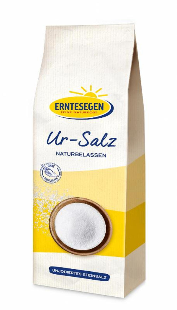 Produktfoto zu Ur-Salz (Vorratsbeutel) 1kg
