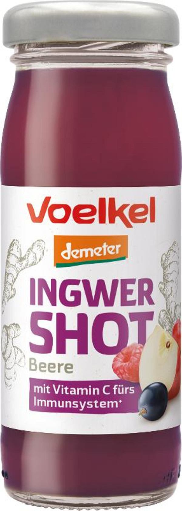 Produktfoto zu Shot Ingwer & Beeren, Demeter 95ml