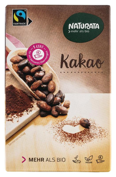 Produktfoto zu Kakaopulver, schwach entölt, 20-22 %, 125g