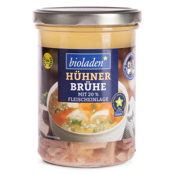 Produktfoto zu Hühnersuppe mit Einlage