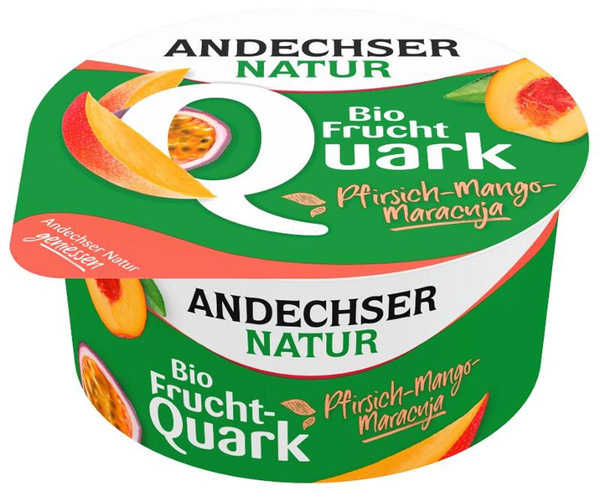 Produktfoto zu Fruchtquark Pfirsich-Mango-Maracuja, 20%