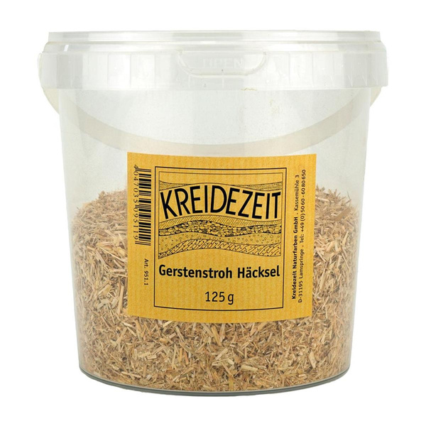 Produktfoto zu Gerstenstroh Häcksel 125g