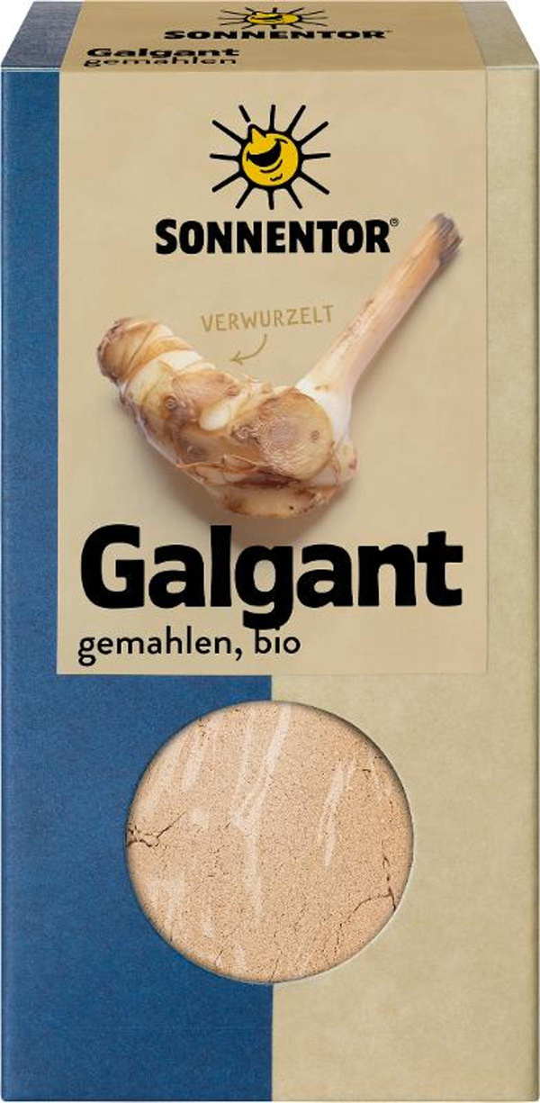 Produktfoto zu Galgant bio gemahlen 35g