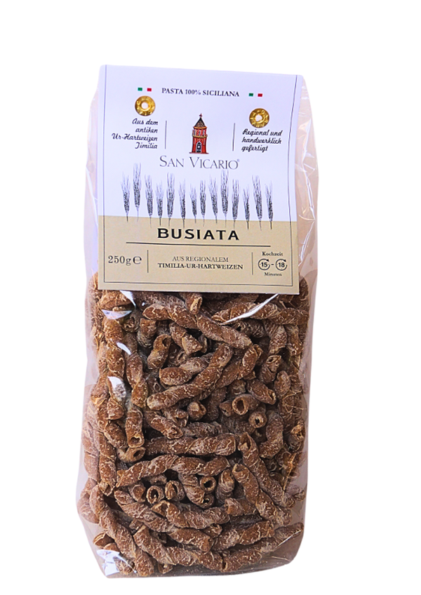 Produktfoto zu Busiata Pasta aus Timilia-Ur-Getreide, Vollkorn