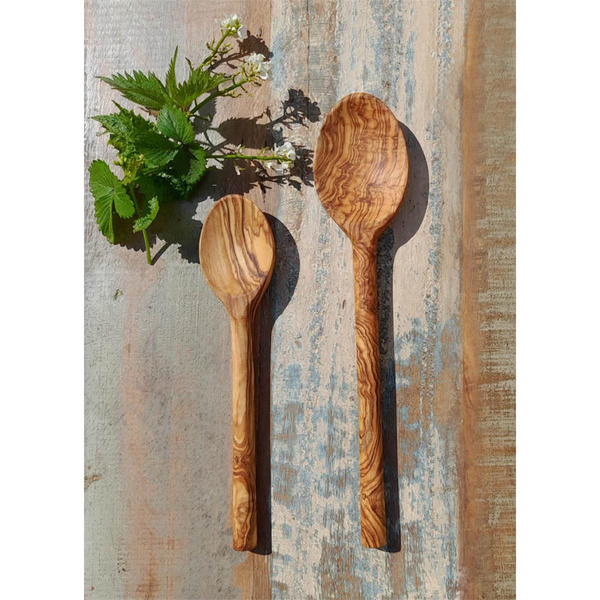 Produktfoto zu Olivenholzlöffel oval 20cm