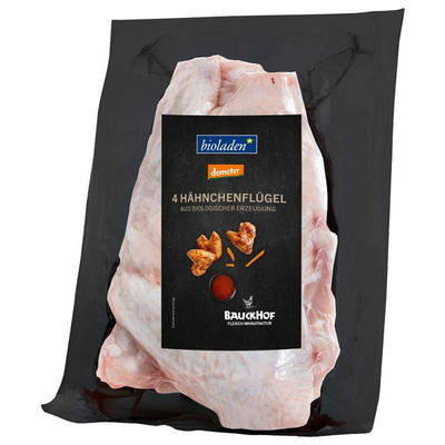 Produktfoto zu b*Hähnchenflügel 4 St. ca. 400g, ungewürzt