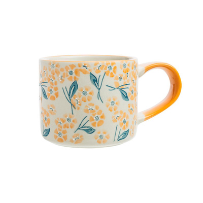 Produktfoto zu Tasse Vintage Garden orange