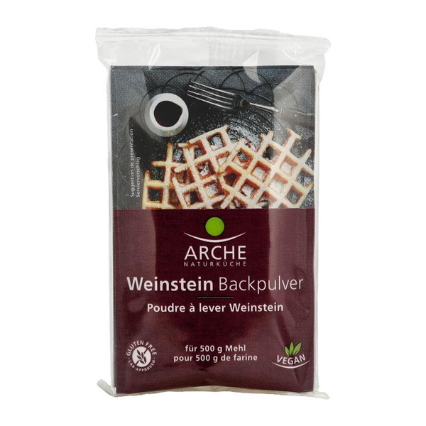 Produktfoto zu Weinstein Backpulver aus ökologischen Anbau (3er)