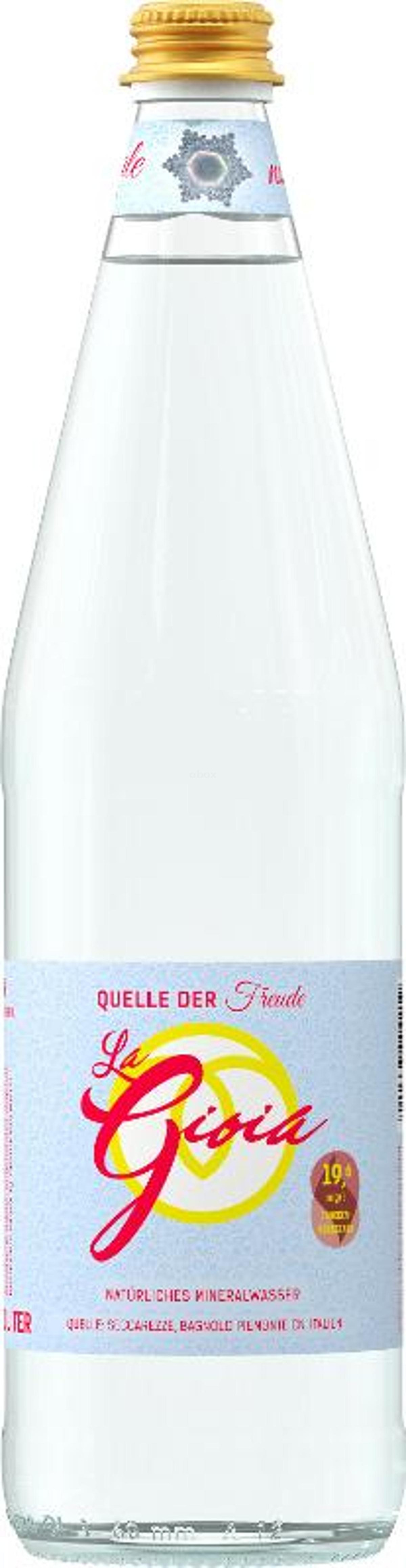 Produktfoto zu La Gioia-natürliches Mineralwasser 'ohne' 6x1L