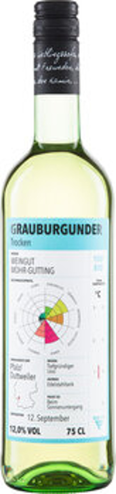 Produktfoto zu Grauburgunder Pfalz ECOVIN QW  Mohr-Gutting