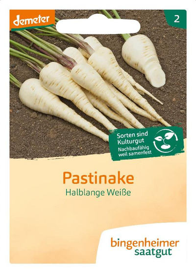 Produktfoto zu Saatgut Pastinake Halblange Weiße