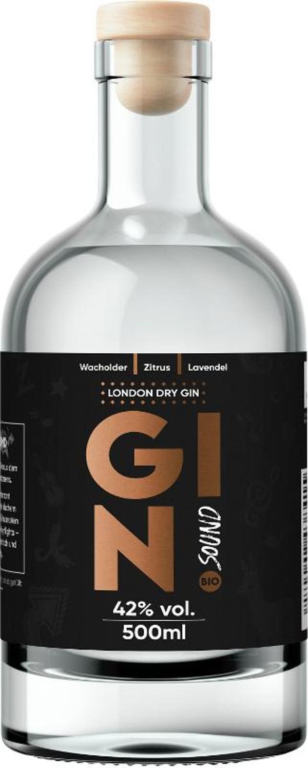 Produktfoto zu Gin Sound 42% vol 0,5l