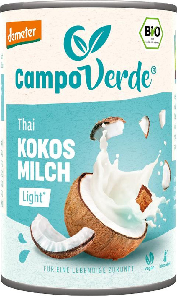 Produktfoto zu Thai Kokosmilch light, Demeter