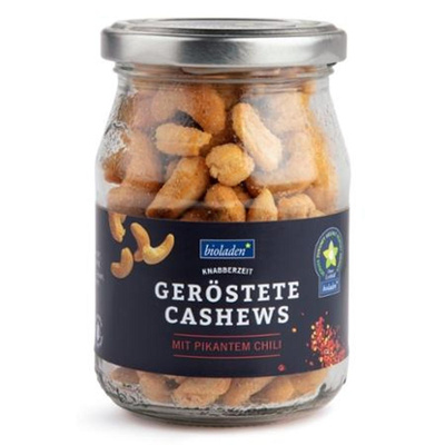 Produktfoto zu b*geröstete Cashews mit pikantem Chili