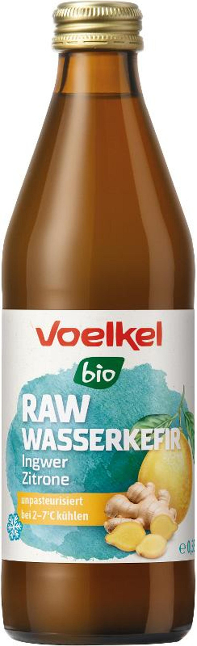 Produktfoto zu RAW Wasserkefir Zitrone Ingwer (kühlpflichtig)