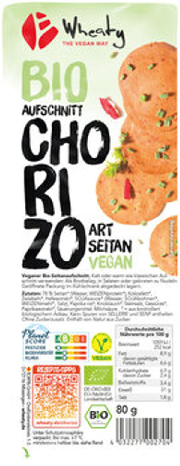 Produktfoto zu Wheaty Chorizo Aufschnitt 80g