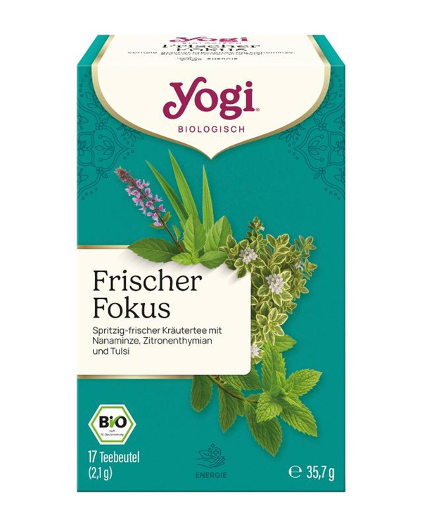 Produktfoto zu YOGI TEA Frischer Fokus
