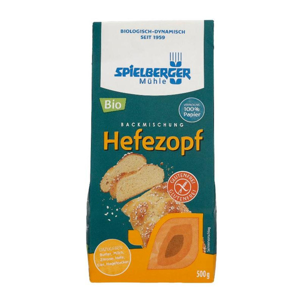 Produktfoto zu Hefezopf gf Backmischung