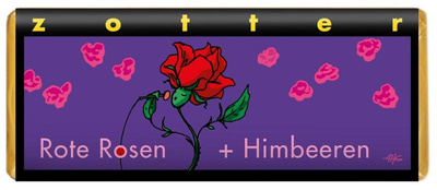 Produktfoto zu Rote Rosen + Himbeeren