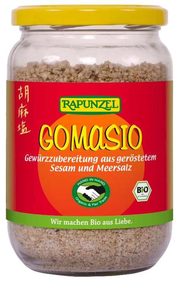 Produktfoto zu Gomasio, Sesam und Meersalz demeter, HIH 250g
