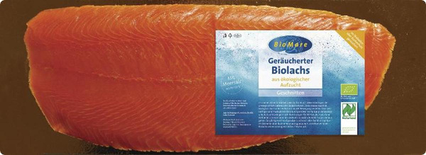 Produktfoto zu Irischer Lachs, vorgeschnitten und geräuchert