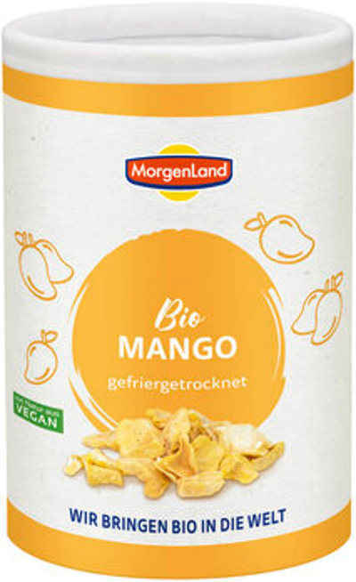 Produktfoto zu Mango gefriergetrocknet (Papierdose)