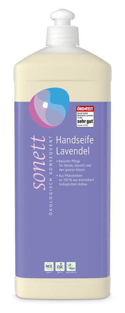 Produktfoto zu Handseife Lavendel Nachfüllflasche 1l