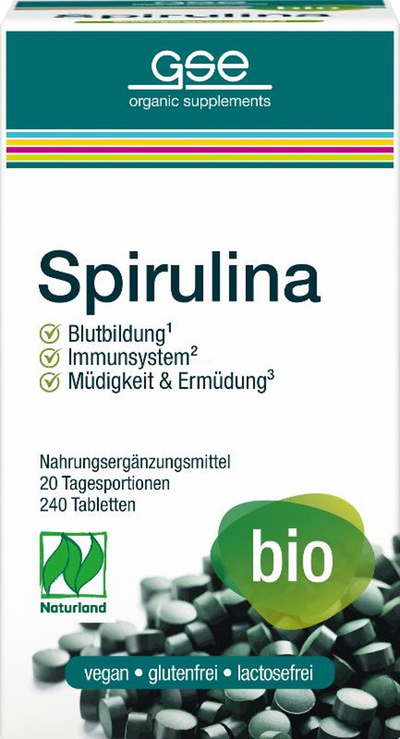 Produktfoto zu Spirulina Bio (240 Stk) 120g
