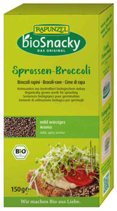 Produktfoto zu Keimsaat Sprossen-Broccoli bioSnacky 150g