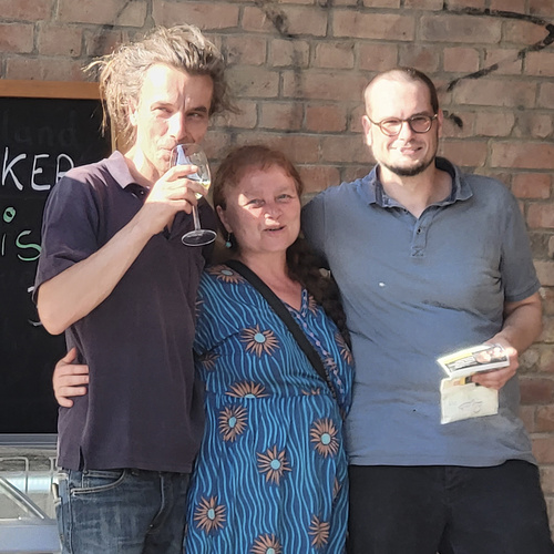 Grünlandfest Teambild Felix, Anita und Dirk