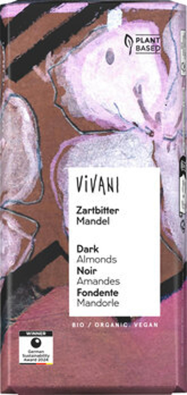 Produktfoto zu Zartbitter Mandel - Schokolade