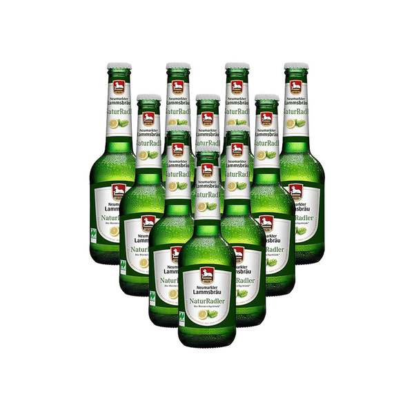 Produktfoto zu Lammsbräu NaturRadler  Kiste 10 x 0,33l