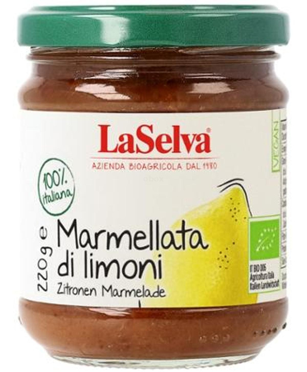 Produktfoto zu Zitronen Marmelade - Marmellata di limoni 220g