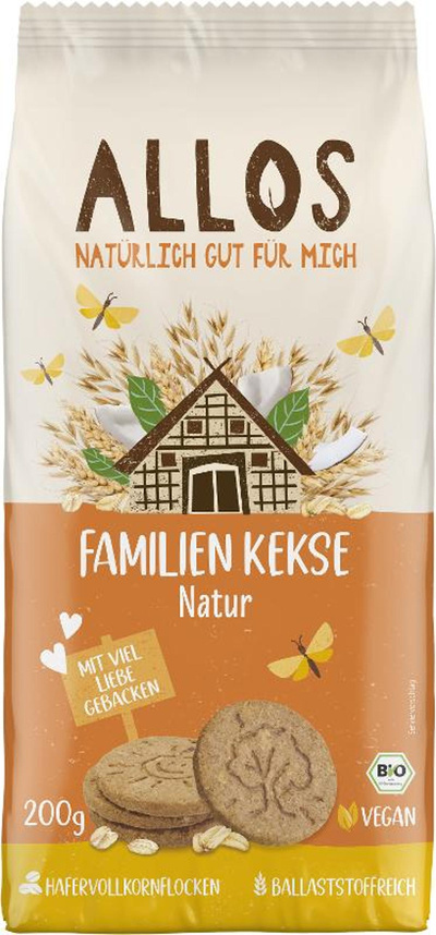 Produktfoto zu Familienkeks Weizenvollkornmehl 200g