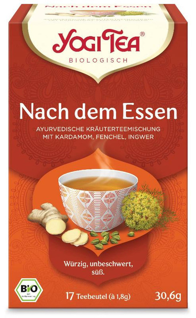 Produktfoto zu YOGI TEA Nach dem Essen (Btl je 1,8 g) 30,6g