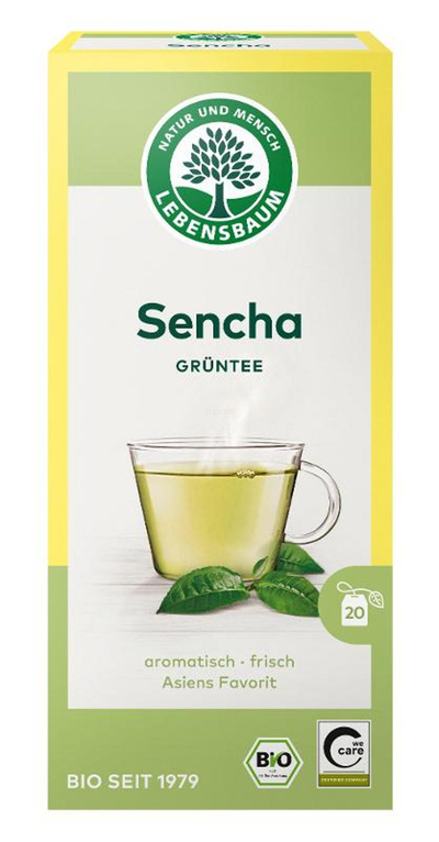 Produktfoto zu Grüntee Sencha (Aufgussbeutel je 1,5 g) 30g
