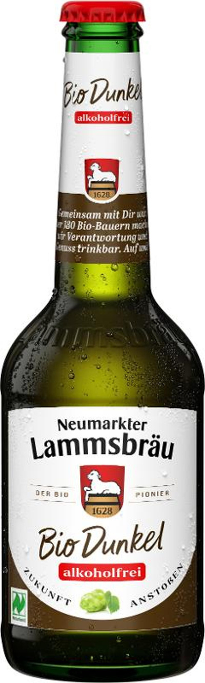 Produktfoto zu Lammsbräu dunkel alkoholfrei 10x0,33l
