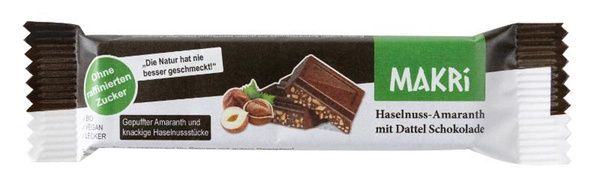 Produktfoto zu Schokoriegel Haselnuss Amaranth