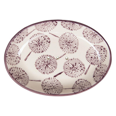 Produktfoto zu Seifenschale Floral Pusteblume