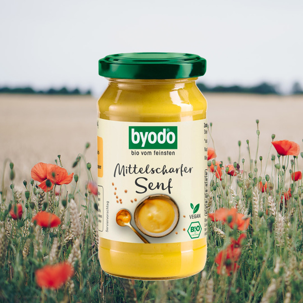 Mittelscharfer Senf von Byodo