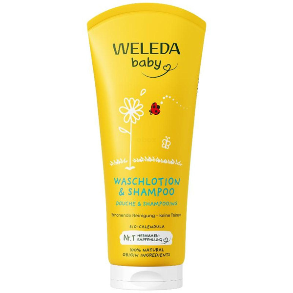 Produktfoto zu Calendula Waschlotion und Shampoo 200ml